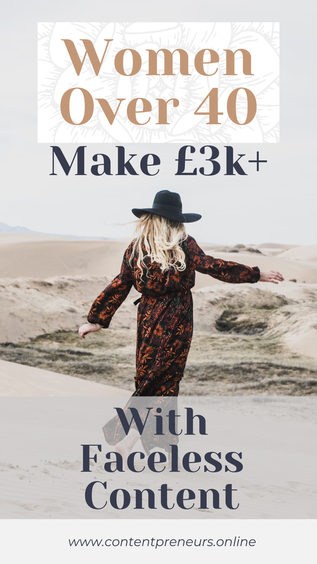 How Creators Over 40 are Making £3K in 30 Days with Faceless Content: Simple 5 step plan (Using Pinterest)