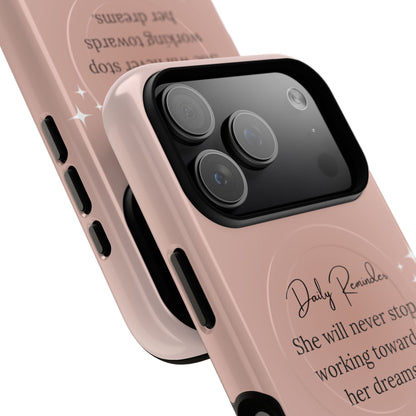 She Dreams Phone case