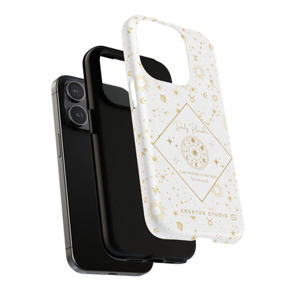 White Celestial Phone Case