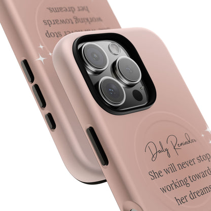 She Dreams Phone case