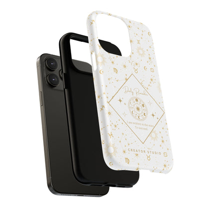White Celestial Phone Case