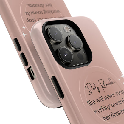She Dreams Phone case