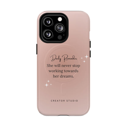 She Dreams Phone case