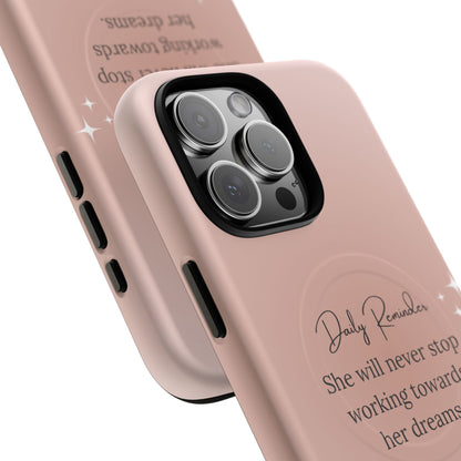 She Dreams Phone case