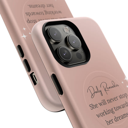 She Dreams Phone case