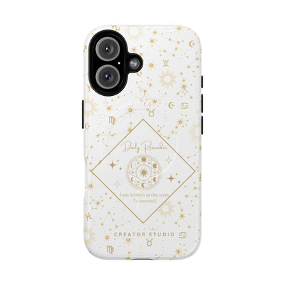 White Celestial Phone Case