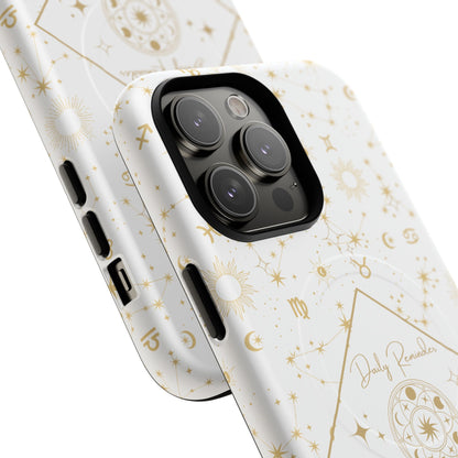 White Celestial Phone Case