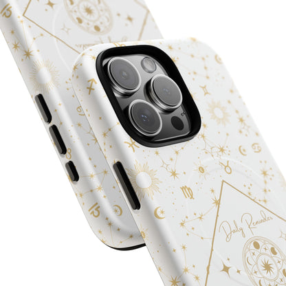 White Celestial Phone Case