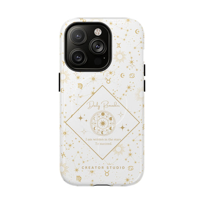 White Celestial Phone Case