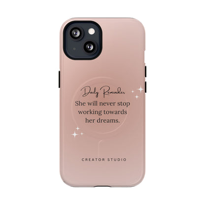 She Dreams Phone case