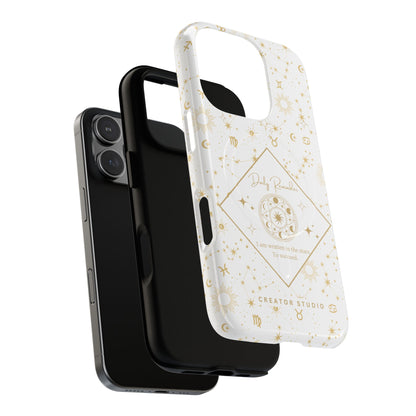 White Celestial Phone Case