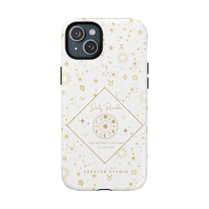 White Celestial Phone Case