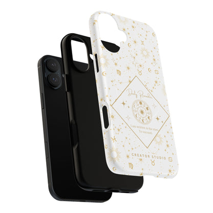 White Celestial Phone Case