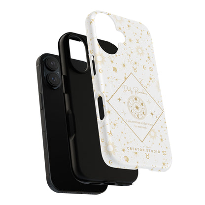 White Celestial Phone Case