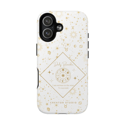 White Celestial Phone Case