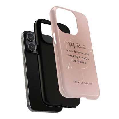 She Dreams Phone case