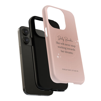 She Dreams Phone case