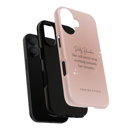 She Dreams Phone case