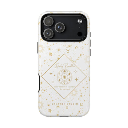 White Celestial Phone Case