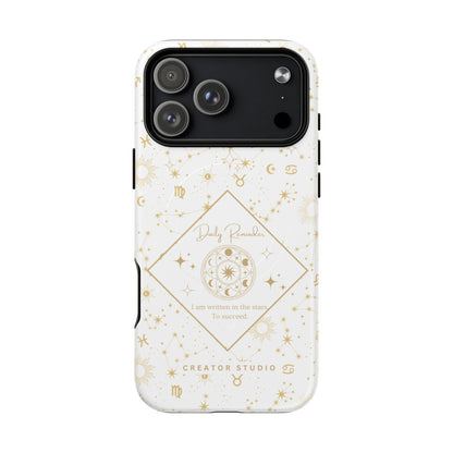 White Celestial Phone Case