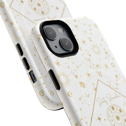 White Celestial Phone Case