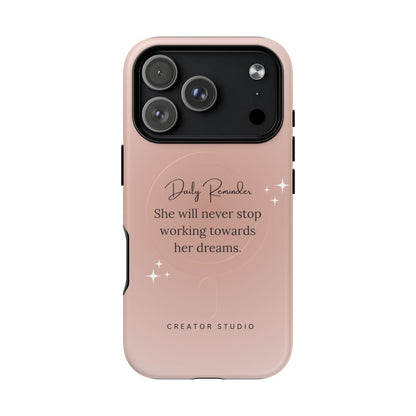 She Dreams Phone case
