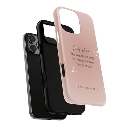 She Dreams Phone case