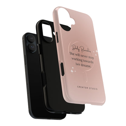 She Dreams Phone case