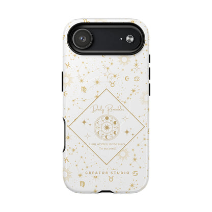 White Celestial Phone Case