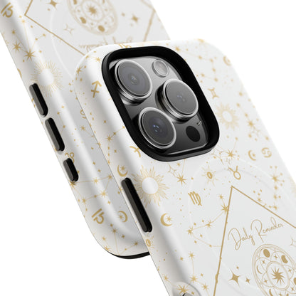 White Celestial Phone Case