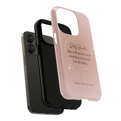 She Dreams Phone case