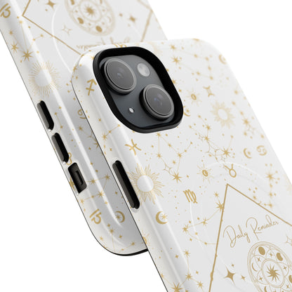 White Celestial Phone Case