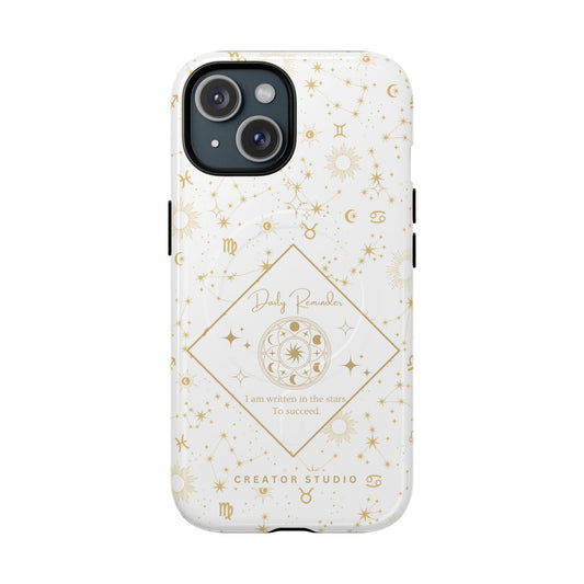 White Celestial Phone Case