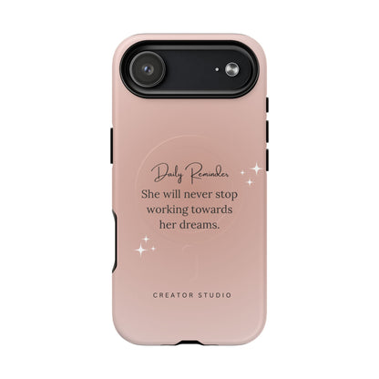 She Dreams Phone case