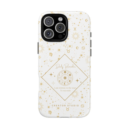 White Celestial Phone Case