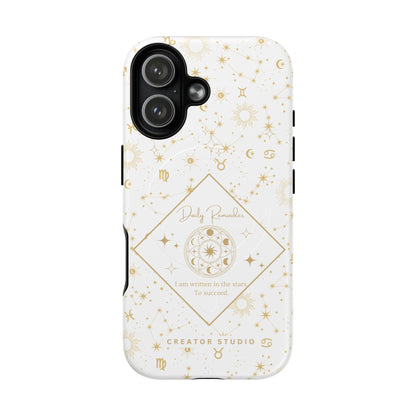 White Celestial Phone Case