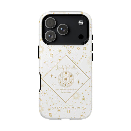 White Celestial Phone Case