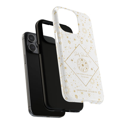 White Celestial Phone Case