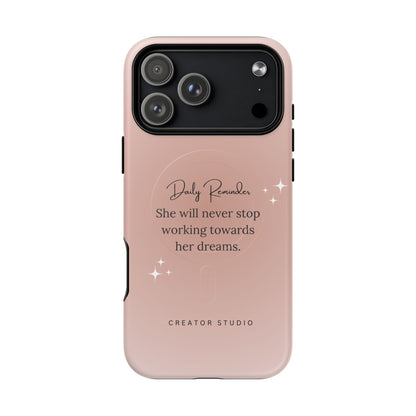 She Dreams Phone case