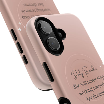 She Dreams Phone case