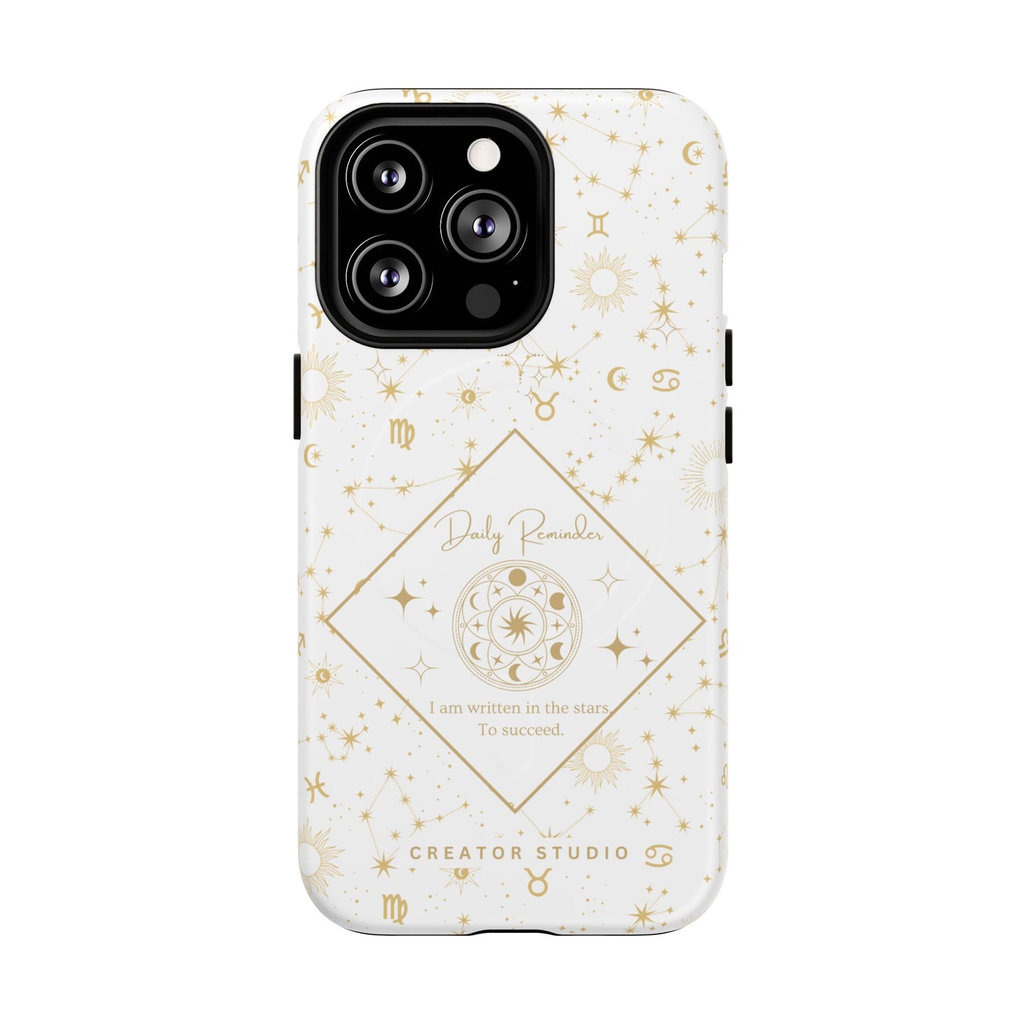 White Celestial Phone Case