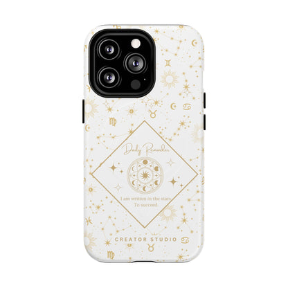 White Celestial Phone Case