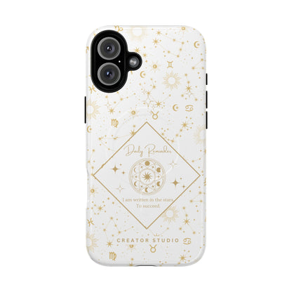 White Celestial Phone Case