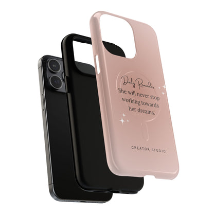 She Dreams Phone case