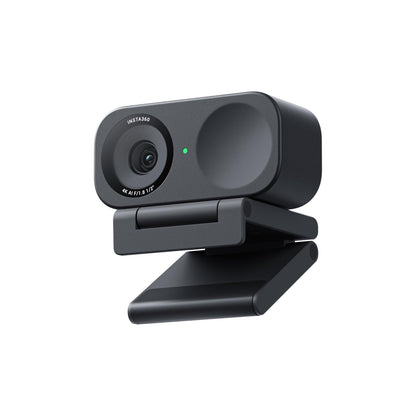Insta360 Link 2C Standard Bundle Arctic White - 4K Webcam for PC/Mac, 1/2" Sensor, Auto Framing, HDR, AI Noise-Canceling Mic, Gesture Control for Streaming
