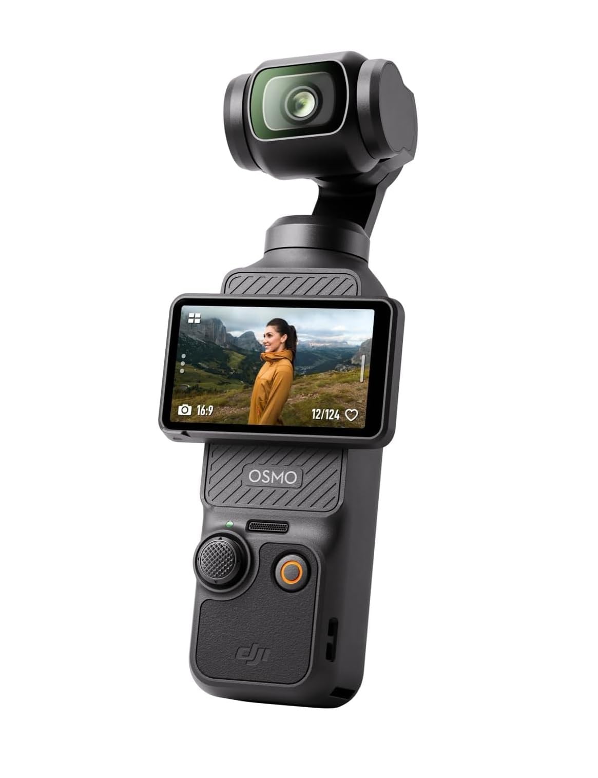 DJI Osmo Pocket 3 Creator Combo, Vlogging Camera with 1'' CMOS & 4K/120fps Video, 3-Axis Stabilization, Face/Object Tracking, Fast Focusing, Mic Included for Clear Sound, Small Camera for Photography