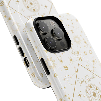 White Celestial Phone Case