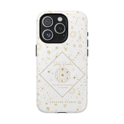 White Celestial Phone Case