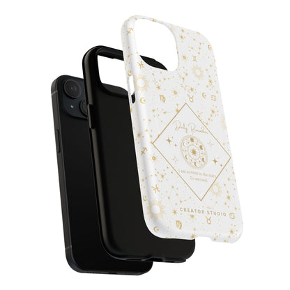 White Celestial Phone Case