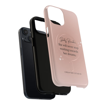 She Dreams Phone case